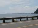 Looking towards the bridge to Astoria, Oregon