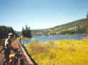 Doug Negotiating Osprey Lake Trestle