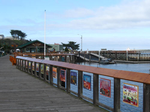 Lovely Pier and Walkway at Bandon